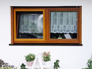 Holz Aluminium Fenster Ansicht