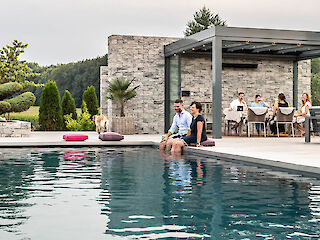 Terrassendach im modernen Design