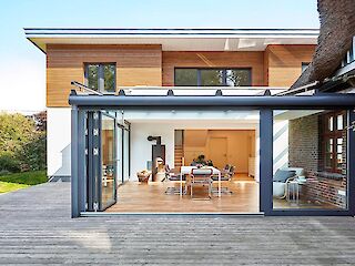 Wintergarten als Terrasse