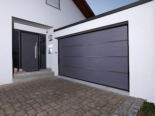 Premium Haustür Schwarz