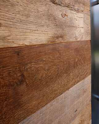 Eiche Altholz sonnenverbrannt