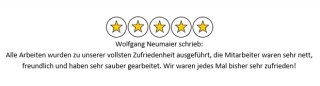 Das sagen unsere Kunden über uns